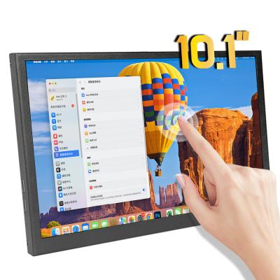 China 10.1 Inch Portable LCD Monitor 1024x600 Capacitive Touch Screen Monitor 300 Cd/M2 for sale