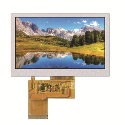 China 4.3 Inch LCD Display Module 800x480 LCD Touch Display Module 40 Pin 500 Brightness for sale