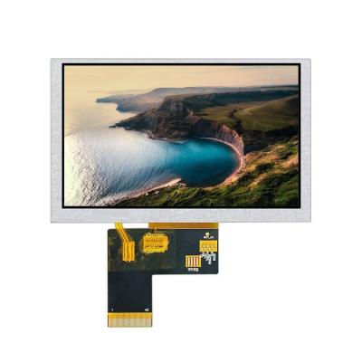 China 800x480 Touch Panel Module 800 Cd/M2 HD IPS Screen 5 Inch Driver IC HX8357 for sale