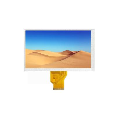 China 7 Zoll LCD-Display-Modul 50 Pin Dot Matrix Bildschirm 800x480 320 Helligkeit zu verkaufen