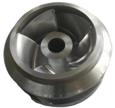 China Stainless Steel Customized 304/316 Stainless Steel Carbon Iron Water Pump Precision Casting Impeller Centrifugal Pump Impeller for sale