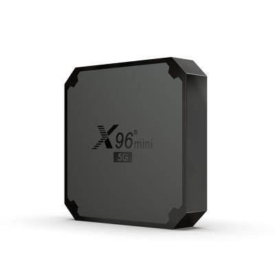 China BOX X96 mini 5G wifi 2.4G/5G HD 4K play store set top box Amlogic s905w4 Android 9.0 AC Smart Android TV Dual Wifi for sale