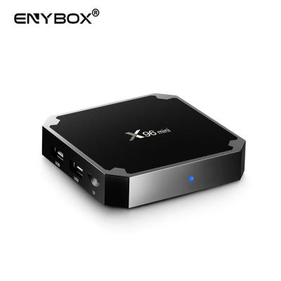 China High Speed ​​HDMI X96 mini 4k upscaling smart media amlogic tv media firmware 1gb ram 8gb android box s905w for sale