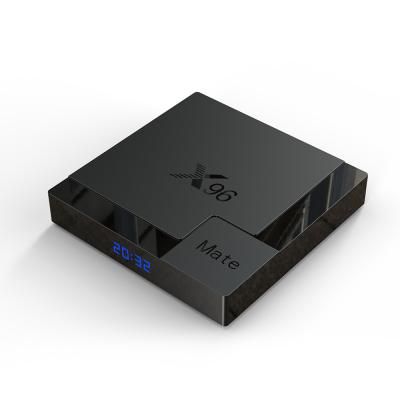 China Hot Selling Cheaper 4K Ultra HD 64 Mate H616 Quad Core OTT Box 4GB 64GB X96 HD4K 60fps 2020 Android 10 TV Bit Box for sale