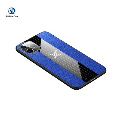 China Pro new phone 11 fabric pattern shell anti-dirty and free anti-fall soft shell fashion mobile phone case phone 11 pro for sale