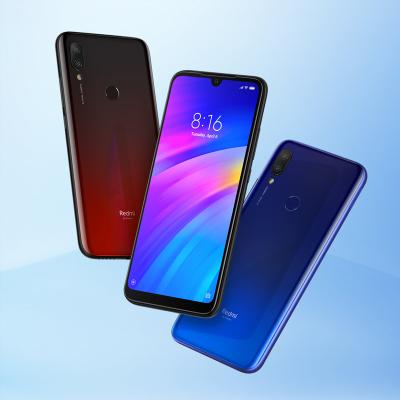 China Dual SIM Card [Free Shipping] Redmi 7 Face Unlock Snapdragon 632 Octa-Core Processor RAM 4+64G for sale