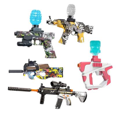 China Team Game 2022 M416 P90 AKM47 Toy Electric Gel Water Ball Shooting Beads Blaster Gun For Fun for sale