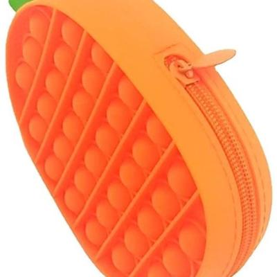 China Silicone 2021 Hot Amazon New Stirring Person Toys Single Finger Worry Toys Sensory Toys Cheap Carrot+Carrot Decompression Bag for sale