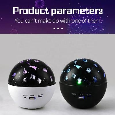 China Newcomer Sky RGB Star Water Ripple Laser Disco Wireless Music LED Speaker RGB Magic Speaker Ball Light Fill Speaker for sale