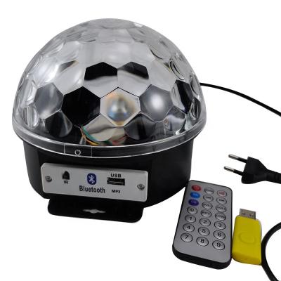 China MINI DISCO USB Blue Tooth LIGHT KTV Magic Ball Crystal Magic Ball Lamp With Six Colors for sale