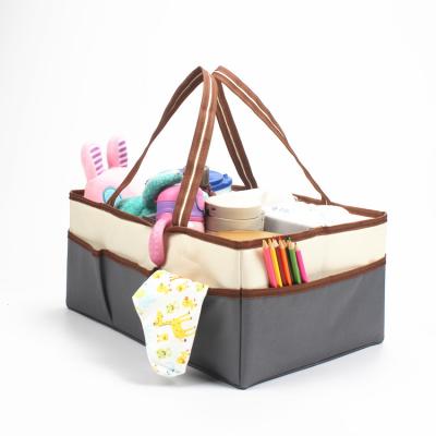 China PACKING BAG Travel Diaper Bag Trolley Portable Baby Diaper Organizer Bag Baby Diaper Trolley for sale