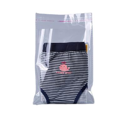 China Strong Sealing Poly Opp Cosmetics Garment Recyclable Clear Self Adhesive Seal Bag Plastic Bag for sale