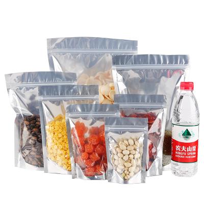 China Custom Printing Food Grade Storage Aluminum Foil Moisture Proof Bag With Zip Lock for sale