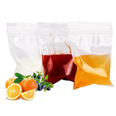 China Factory Wholesale Price Good PE 5*10cm Fruit Juice Pouch Packaging Moisture Proof Bag Sealing Plastic Bag for sale