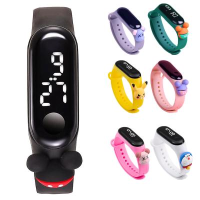 China Wholesale Auto Date Kids Cheap Digital Watches For Girls Touch Screen LED Wrist Watch Free Cartoons Online Kids Animal Led Baby Watch for sale