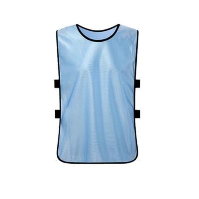 China Vest Football training vest for children adult group number uniform team expansion advertising vest activity uniform for sale