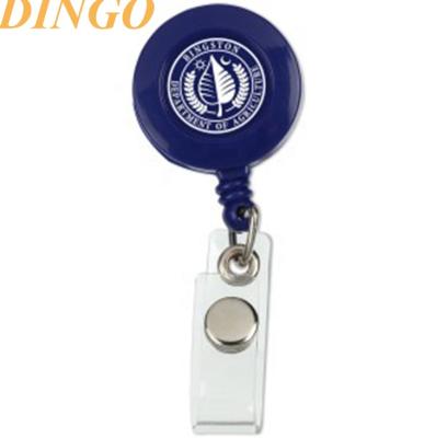 China ABS Retractable Lanyard Promotional Factory Badge Reel ID Card Holder On Sale for sale