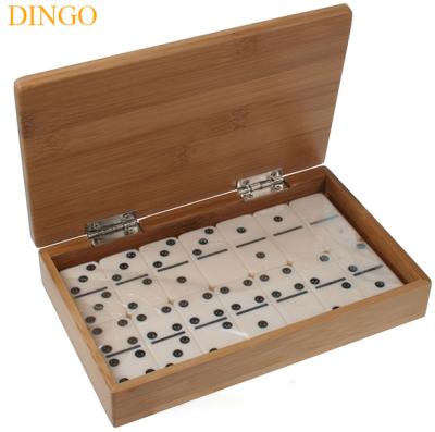 China Plastic colored plastic dominoes, custom dominoes table, wholesale dominoes for sale