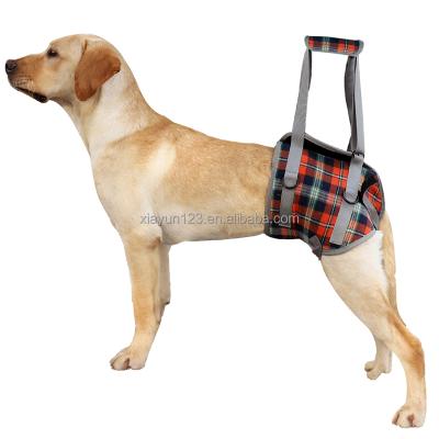 China OEM/ODM Elderly Auxiliary Injury Disability Dog Belt Pet Rehabilitation Assisted Walking Stocked Strap Dog Breathable Adjustable Harness for sale