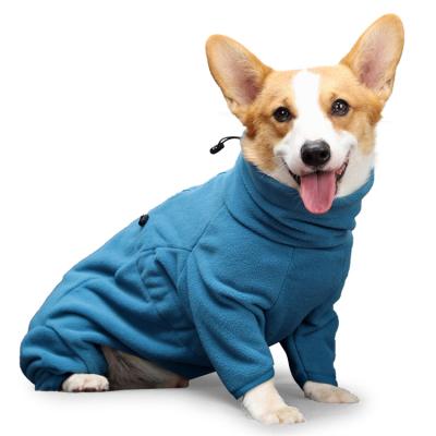 China Stocked OEM/ODM Roupas Dog Clothes Winter Luxury Thick Warm Coat Clothes Cotton Quadruped One-Piece For Dogs Clothing for sale