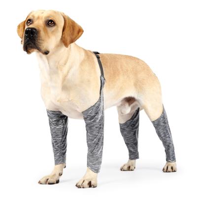 China Stored Portable Pet Four Legs Pants Dog Clothes Anti-dust OEM/ODM Anti-pee Anti-insect Suit Sling Adjustable Anti-dirty Leg Cover for sale