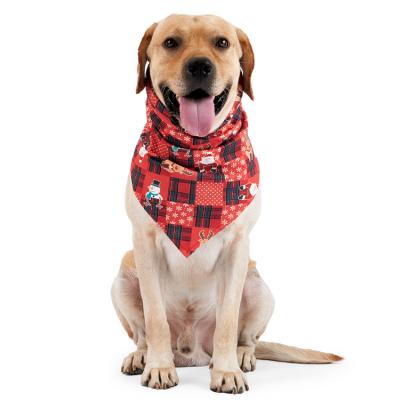 China OEM/ODM Pet Triangle Scarf Comfort Neckerchief Holiday Party Ornament Sweater Saliva Stocked Soothing Dog Hooded Bandana for sale