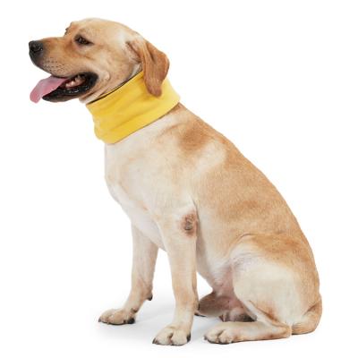 China Stocked OEM/ODM Pet Muffler Relieve Worry To Prevent Cold Keep Warm Comfortable Daily Wear Double Sided Scarf Dog Clothes Accessories for sale