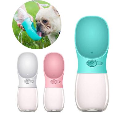 China Viable Leak Proof Food Grade OEM/ODM Portable Dog Water Bottle Cat Travel Drink Cup Dispenser For Pets Outdoor Walking for sale