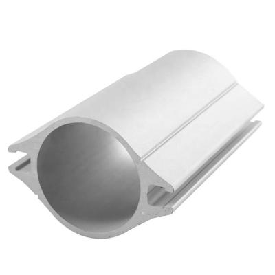 China According To Customized Aluminum Manufactures Company Specialized Round&Square Profile Aluminum Fabricated Aluminum Profile for sale