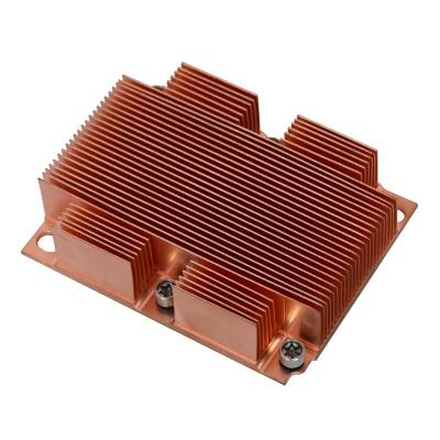 China Skiving Radiator High Power Fin Copper Radiator for sale