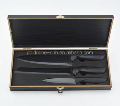 China 3 Pcs Disposable Knife Set With Gift Box for sale