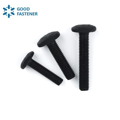 China High Strength Black Stainless Steel Carbon Oxide T Head Bolt Hammer Head T Bolt T Slot Slot Bolts for sale