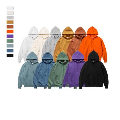 China 2021 Wholesale Custom High Quality 100% Cotton White Plain Anti-Wrinkle Hoodie Printing Color Hoodies Unisex Sweatshirts for sale