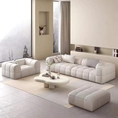 China Hot Selling Sectional Fabric Modular L Shape Sofa Long Couch Nordic Living Room Modern Art Sofa Set Furniture Modular Sofas for sale