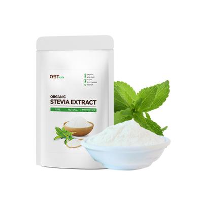 China Organic Sugar Powder Stevia Extract 90% Rebaudiana Leaf Extract Powder Sweetener Organic Stevia Health Food Sweetener for sale