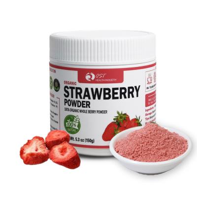 China Wholesale Free Sample Organic Food Strawberry Flavor Powder Free Sample Natural Strawberry Fruit Juice Powder for sale