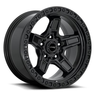 China Cerchi 2022 aluminum in lega 4x4 6 x 139.7 r17 114.3 deep concave offroad alloy wheel rim for sale