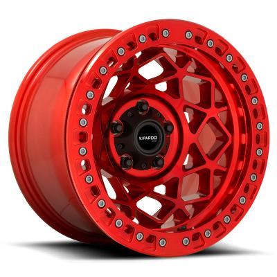 China 17x9 20x9 6x139.7 5x150 5x127 SUV Alloy Wheels Aluminum Offroad Rims for sale