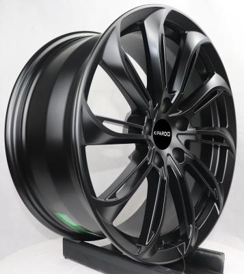 China Kipardo Aluminum Wheels 18x8 5x1143 Luxury Black And Chrome 40et r20 r18 r20 5x120 195x120 for sale