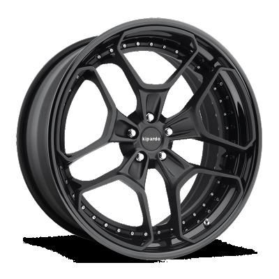 China Kipardo aluminum 2021 year factory direct custom aluminum gold 22 to 24 inch brushed car forged wheels for sale