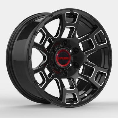 China 2021 Kipardo 17x8.5 6x139.7 4x4 aluminum flow shaped offroad wheels for wholesale for sale