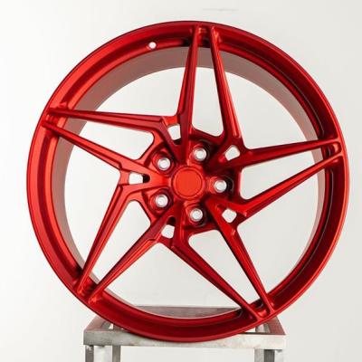 China Aluminum Customize Colors Flow Shaping Wheels Rims R18 R19 R20 For Luxury Race Car Discs for sale