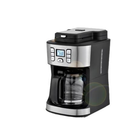 China Hotel the most popular American drip coffee machine EU spot bean to cup electric coffee machine 950w tea coffee maker for sale