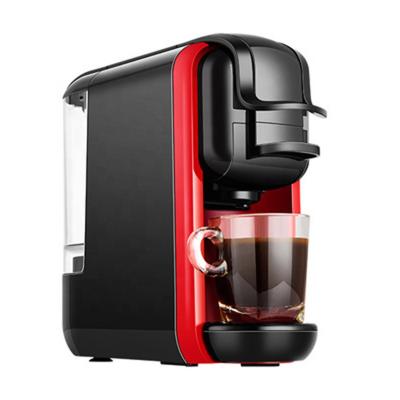 China Direct Hotel Spot European And British Regulations 3 In 1 Automatic Capsule Coffee Machine 19bar Espresso Coffee Machine for sale