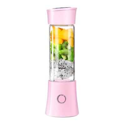 China Hot Selling Portable Outdoor Citrus Juice Juice Cup 7.4v Food Juicer Blender Machine Electric Blender Amazon Juicer 480ml USB Car for sale