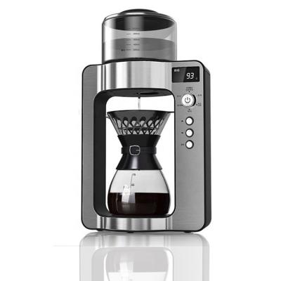 China Hotel Stainless Steel Tea Coffee Machine Small Multifunctional Electric Drip Coffee Maker for sale