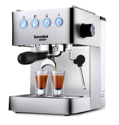 China Hotel Coffee Machines Espresso Machine Stainless Steel Electric Coffee Pump Type Machine for sale