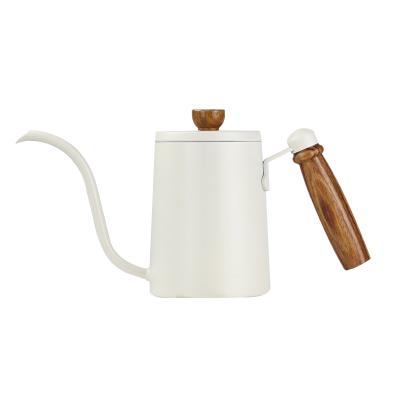 China Hotel new type hand coffee pot 304 stainless steel coffee hand pot drip pot for sale