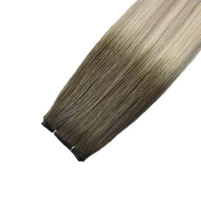 China Straight hair 2022 most popular genius invisible weft can be super thin cut genius weft for sale