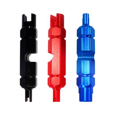 China Auto Parts\Bike Parts Bike Portable Tire Valve Core Tire Beak Wrench Tire Valve Core Removal Tool Multi-Function Dual Head Tool for sale